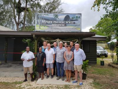 Official opening of the Project Office I work with Alma Manager and Marina Assistant on the left